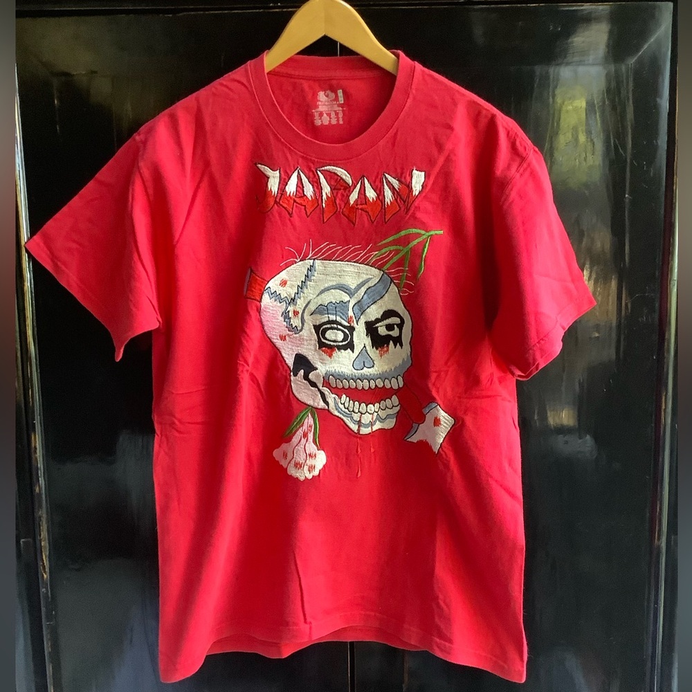 Vintage Embroidered Skull Sukajan Tshirt